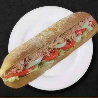 102. Bocadillo vegetal de atún