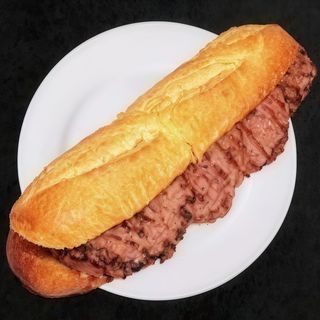 107. Bocadillo hamburguesa