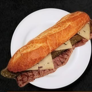 117. Bocadillo pepito de ternera