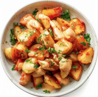Ración De Patatas Bravas