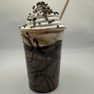 Batido de chocolate y nata 