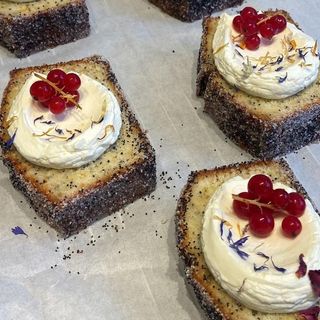 Bizcocho de limón y amapola