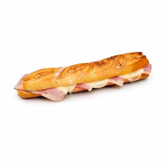 Bocadillo Caliente de Bacon y Queso