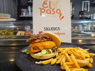 Hamburguesa poblado
