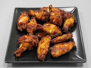 Alitas Fritas A La Barbacoa (6 Uds.)