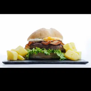 Hamburguesa BBQ Al Estilo Yankee