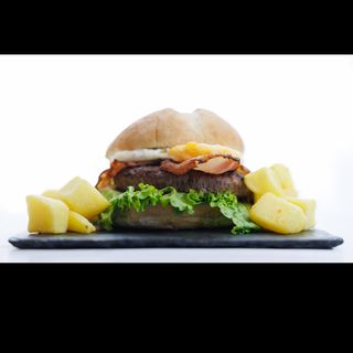 Hamburguesa BBQ Al Estilo Yankee