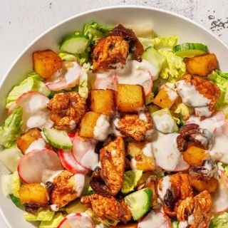 Ensalada real especial con pollo tandoori