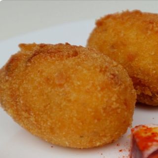Croquetas artesanes de pop (3 unitats)