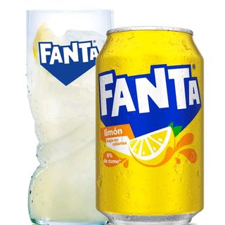 Fanta limón(lata 330ml)