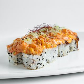 Sushi Tártaro de salmón