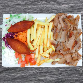 Plato Kebab Con Kofte (2 Uds.)