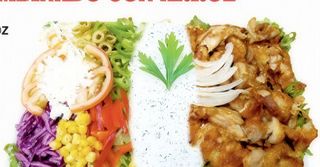 Plato Combinado Con Arroz