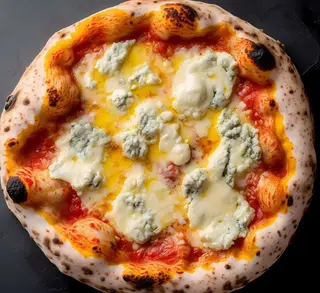 Pizza De 4 Quesos (28 Cm.)
