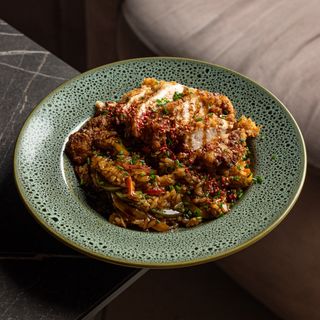 Fried Rice with Chicken Teriyaki