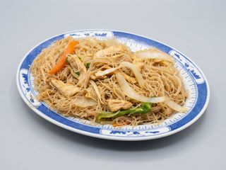 Fideos con pollo