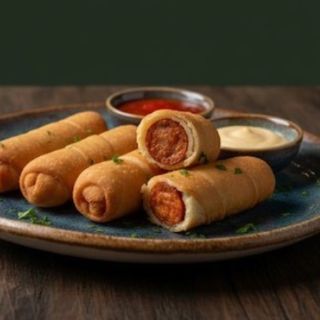 !!NUEVOS!! Tequeños de Txistorra (6ud. + salsa)