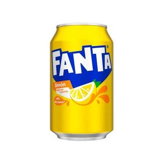 Fanta Limón lata 330ml.