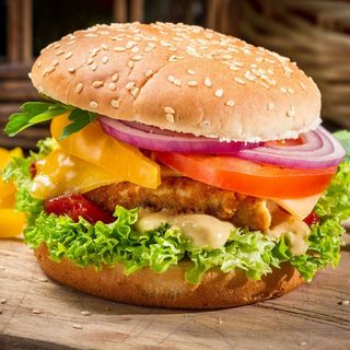 humburguesa de pollo