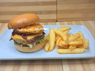 Hamburgesa EL IBICENCO