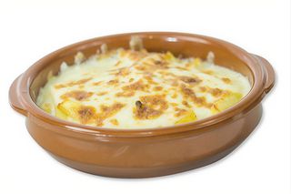 Patatas Gratinadas Con Falafel