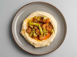 Hummus Clásico Con Chistorra