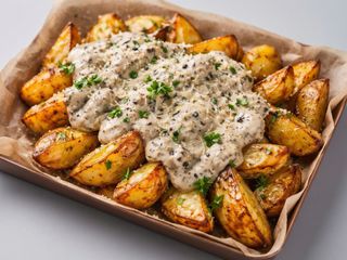 Patata al horno trufada