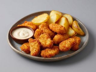 Plato De Nuggets De Pollo 