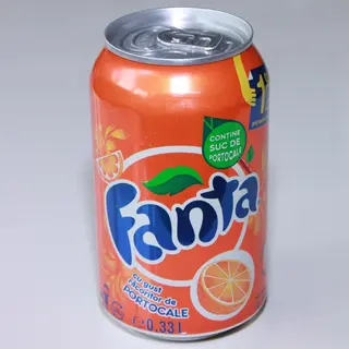 LATA FANTA DE NARANJA