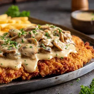 MILANESA CHAMPIÑÓN