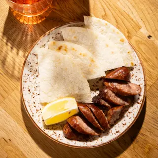 Arepa con Chorizo