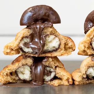 Cookie de donettes Y Nutella 