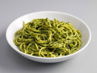 Spaghetti pesto verde