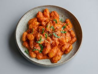 Gnocchi pesto rosso