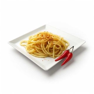 Spaghetti aglio , olio e peperoncino
