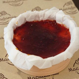 Mini cheesecake de frambuesa