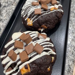 Cookie tres chocolates