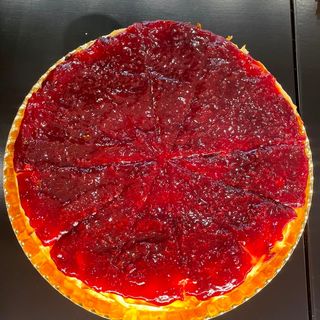 Cheescake con frambuesa