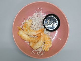 Langostino tempura (4 uds.)