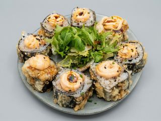 Futomaki foie manzana