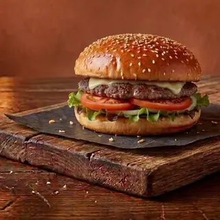 Hamburguesa completa.