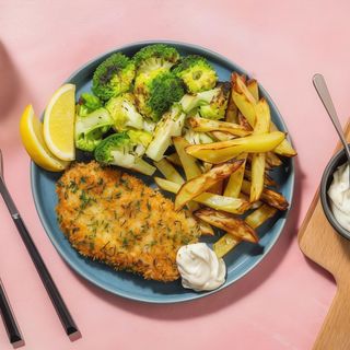 Milasese con patata frita patata horno y boniato