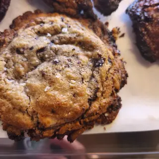 Galletas de avena con chocolate blanco y negro