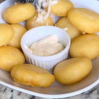 Arepitas con nata 