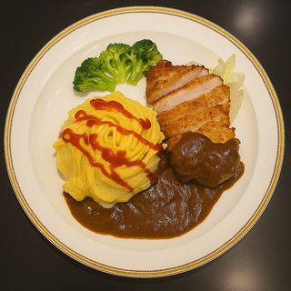 Menu tazon de arroz -cerdo