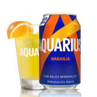 Aquarius Naranja lata 330ml