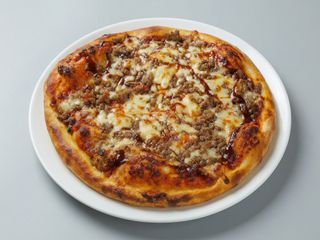 Barbacoa Pizza Mediana Individual Masa Fina 30cm