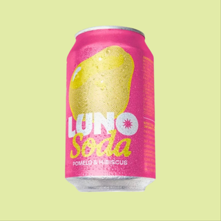 Luno Natural Soda: Hibescus Pomelo