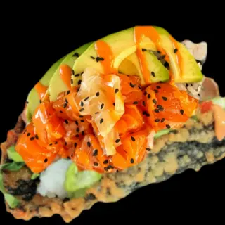 TACO SUSHI SALMON PICANTE