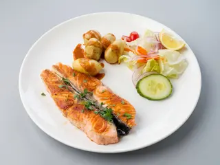Salmon a la plancha